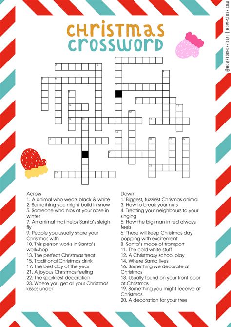 xmas crossword puzzles|christmas crossword puzzle for adults.